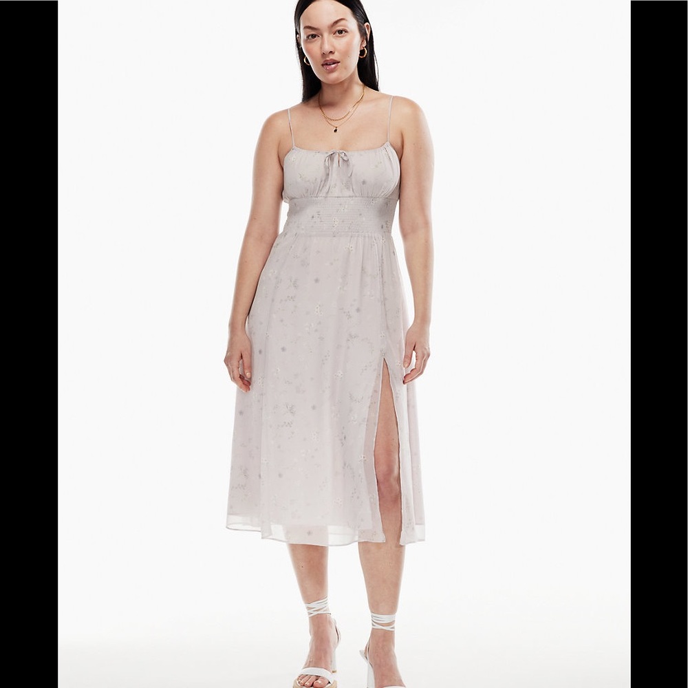 Wilfred Genoa Midi Dress  -   Vin Gris/Ardoise
